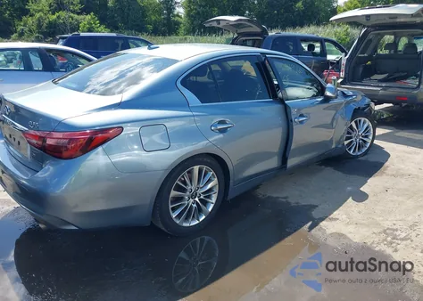 2020 Infiniti Q50 Luxe из США, поврежденный, VIN JN1EV7AP3LM206330